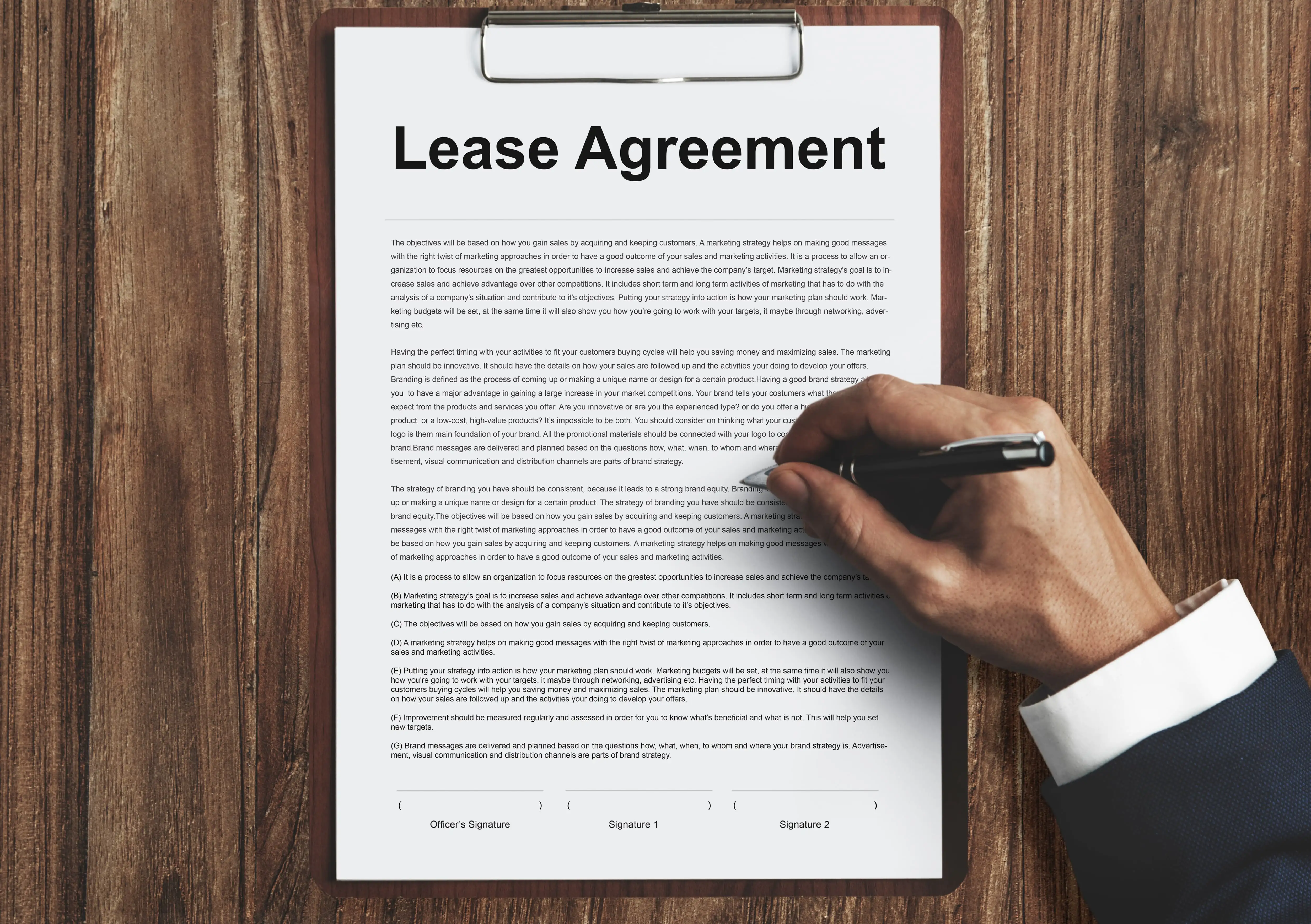 Download Lease Agreement Template